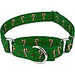 Show in main carousel: Country Brook Design Candy Cane Christmas Martingale Dog Collar, Small slide 1 of 7