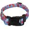 Show in main carousel: Country Brook Design Deluxe April Blossoms Dog Collar, Blue, Medium slide 1 of 5