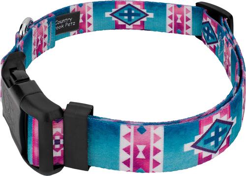 Show full view: Country Brook Design Deluxe Albuquerque Dog Collar, Medium slide 3 of 5