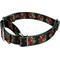 Show in main carousel: Country Brook Design Black Candy Cane Martingale Dog Collar, Medium slide 4 of 6