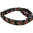 Show in main carousel: Country Brook Design Black Candy Cane Martingale Dog Collar, Small slide 4 of 5