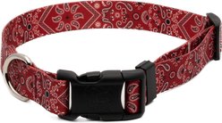 Country Brook Design Deluxe Bandana Dog Collar, Red, X-Small