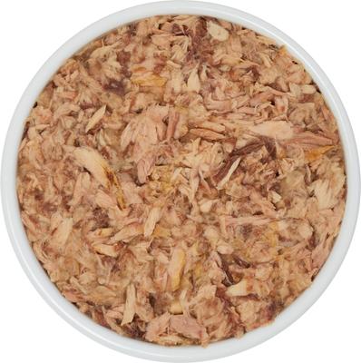 Show full view: Fussie Cat Premium Tuna Formula in Aspic Grain-Free Canned Cat Food, 2.82-oz can, case of 24 slide 5 of 7