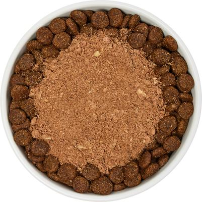 Show full view: Halo Beef & Salmon Skin Recipe Freeze-Dried Raw Skin & Coat Dog Food Topper, 1-lb bag slide 3 of 6