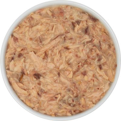 Show full view: Fussie Cat Tuna with Salmon in Goats Milk Wet Cat Food, 2.47-oz can, case of 24 slide 5 of 5