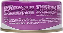 Fussie Cat Tuna with Chicken in Goats Milk Wet Cat Food, 2.47-oz can, case of 24 slide 2 of 6