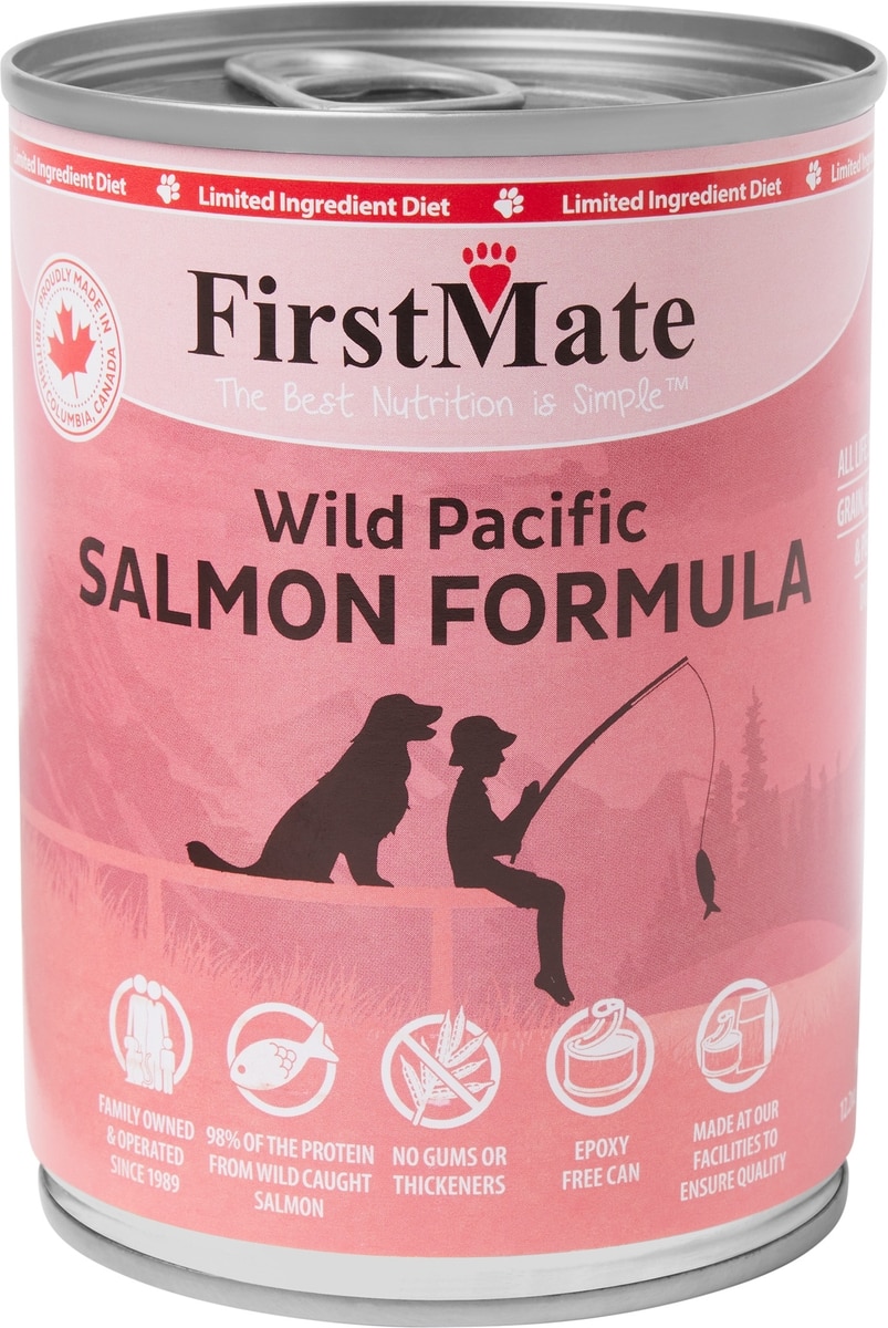 FIRSTMATE Salmon Formula Limited Ingredient Grain-Free Canned Dog