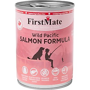 Firstmate Salmon Formula Limited Ingredient Grain-Free Canned Dog Food, 12.2-oz, case of 12