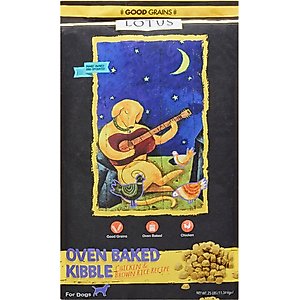 Lotus Good Grains Chicken Recipe Oven-Baked Adult Dry Dog Food, 25-lb bag