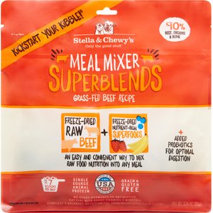 STELLA & CHEWY'S SuperBlends Grass-Fed Beef Recipe Meal Mixers