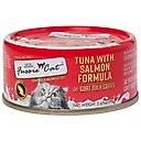 Fussie Cat Tuna with Salmon in Goats Milk Wet Cat Food, 2.47-oz can, case of 24