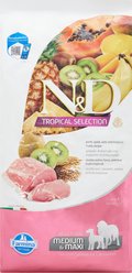 Farmina N&D Tropical Selection Pork Adult Medium & Maxi Dry Dog Food, 22-lb bag