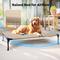Show in main carousel: Veehoo Elevated Dog Bed with Bolster Mat, Beige, Medium slide 7 of 10