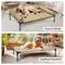 Show in main carousel: Veehoo Elevated Dog Bed with Bolster Mat, Beige, Medium slide 8 of 10