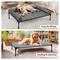 Show in main carousel: Veehoo Elevated Dog Bed with Bolster Mat, Black Sliver, X-Large slide 7 of 9