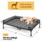 Show in main carousel: Veehoo Elevated Dog Bed with Bolster Mat, Black Sliver, X-Large slide 2 of 9