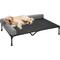 Show in main carousel: Veehoo L-shaped Bolster Dog Bed, Black, XX-Large slide 1 of 8