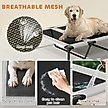 Show in main carousel: PawHut Elevated Raised Dog Bed with Removable Canopy, 42 x 30 x 37-in, Gray slide 7 of 9