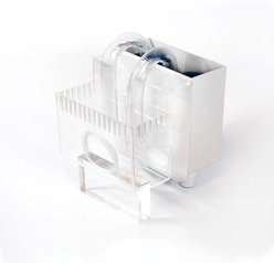 Pro Clear Aquatic Systems Prefilter Dual Output, Overflow Box, White