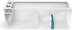 Pro Clear Aquatic Systems Ecoreef Sump 400, Blue & White, 45 x 14.5 x 16-in
