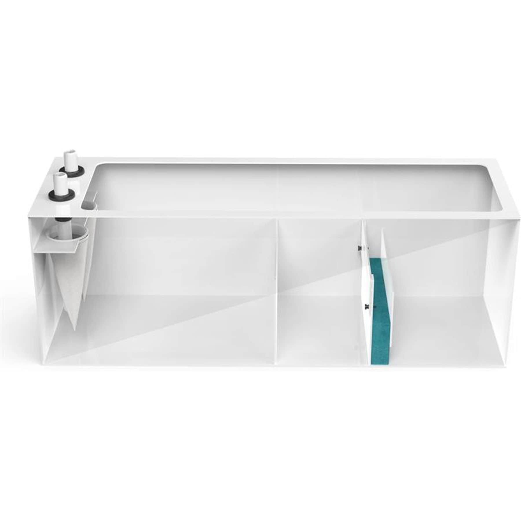 Pro Clear Aquatic Systems Ecoreef Sump 400, Blue & White, 45 x 14.5 x 16-in