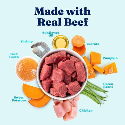 Show full view: Solid Gold Mobility Support Beef & Vegetables Wet Dog Food, 3.5-oz cup, case of 6 slide 3 of 11