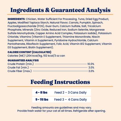 Show full view: Solid Gold Flavorful Feast Indoor Recipe with Real Chicken Grain-Free Gravy Pate Wet Cat Food, 3-oz, case of 12 slide 9 of 12