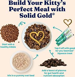 Solid Gold Nature's Harmony Chicken & Tuna Recipe in Gravy Grain-Free Wet Cat Food, 2.8-oz can, 12 count slide 2 of 6