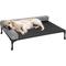 Show in main carousel: Veehoo L-shaped Bolster Dog Bed, Black, Large slide 1 of 8
