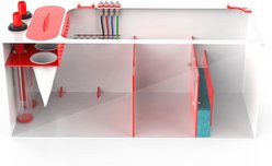 Pro Clear Aquatic Systems Redflex Reef Sump 300, Red & White, 37 x 14.5 x 16-in