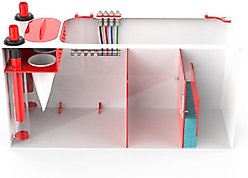 Pro Clear Aquatic Systems Redflex Reef Sump 200, Red & White, 32 x 12 x 16-in