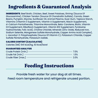 Show full view: Solid Gold Mobility Support Beef & Vegetables Wet Dog Food, 3.5-oz cup, case of 6 slide 9 of 11