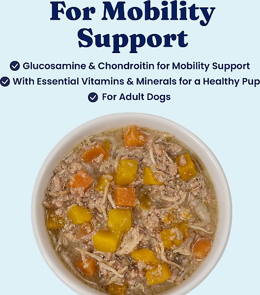 Show full view: Solid Gold Mobility Support Beef & Vegetables Wet Dog Food, 3.5-oz cup, case of 6 slide 4 of 11