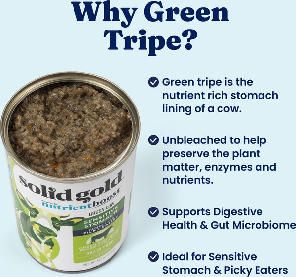 Solid Gold Green Tripe For Dogs With Kidney Disease Frozen Patties