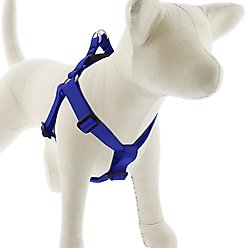 LupinePet Waterproof BioThane Step In Dog Harness, True Blue, Medium: 19 to 28-in chest, 1-in wide