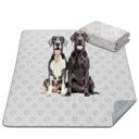 FXW Washable Dog Pee Pads, Khaki, 2 count, Square: 71 x 71-in