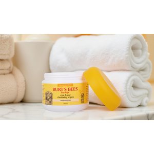 Burt's Bees Dog Eye & Ear Cleansing Wipes, 100 count