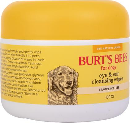 Show full view: Burt's Bees Dog Eye & Ear Cleansing Wipes, 100 count slide 4 of 7