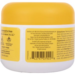 Burt's Bees Dog Eye & Ear Cleansing Wipes, 100 count