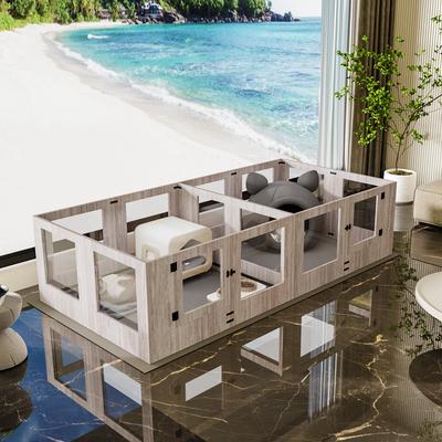 Show full view: BingoPaw Tempered Glass Whelping Box Dog Pen, X-Large slide 5 of 10