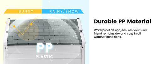 Show full view: LEMBERI Plastic Dog House, 42-in slide 9 of 9