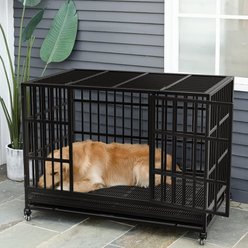LEMBERI Heavy Duty Dog Crate, 48 Inch slide 2 of 9