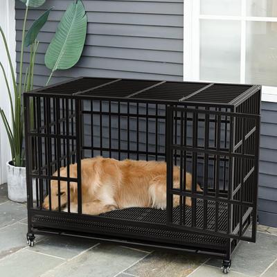 Show full view: LEMBERI Heavy Duty Dog Crate, 38 Inch slide 9 of 9