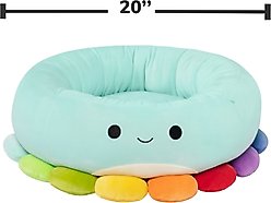 Squishmallows Jerrika the Octopus Dog Bed, Small: 20-in slide 2 of 5