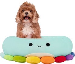 Squishmallows Jerrika the Octopus Dog Bed, Small: 20-in