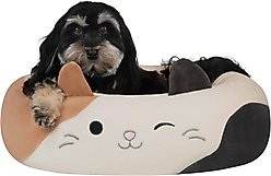 Squishmallows Cam the Cat Dog Bed, Large: 30-in