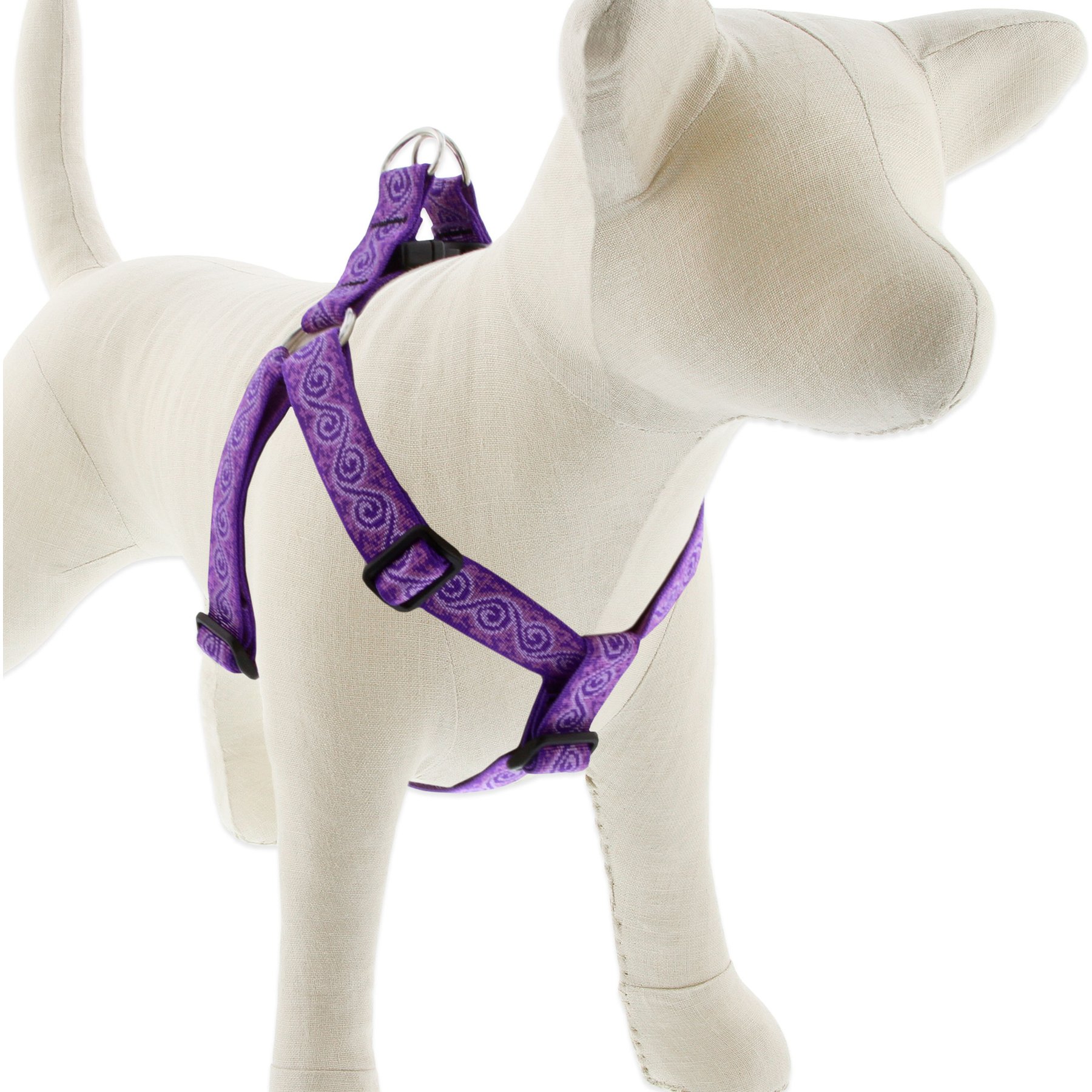 LupinePet Original Designs Jelly Roll Step In Dog Harness, Medium: 19 to 28-in chest, 1-in wide