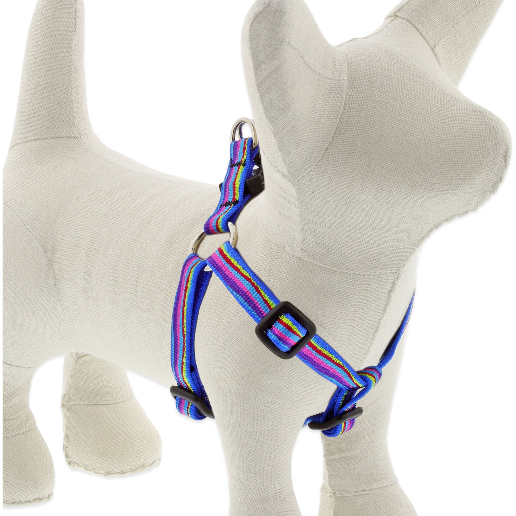 LupinePet Original Designs Ripple Creek Step In Dog Harness, X-Small: 10 to 13-in chest, 1/2-in wide