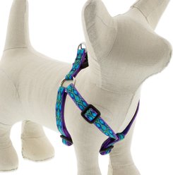 LupinePet Original Designs Rain Song Step In Dog Harness, Small: 12 to 18-in chest, 1/2-in wide