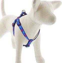 LupinePet Original Designs Social Butterfly Step In Dog Harness, Medium/Large: 20 to 30-in chest, 3/4-in wide